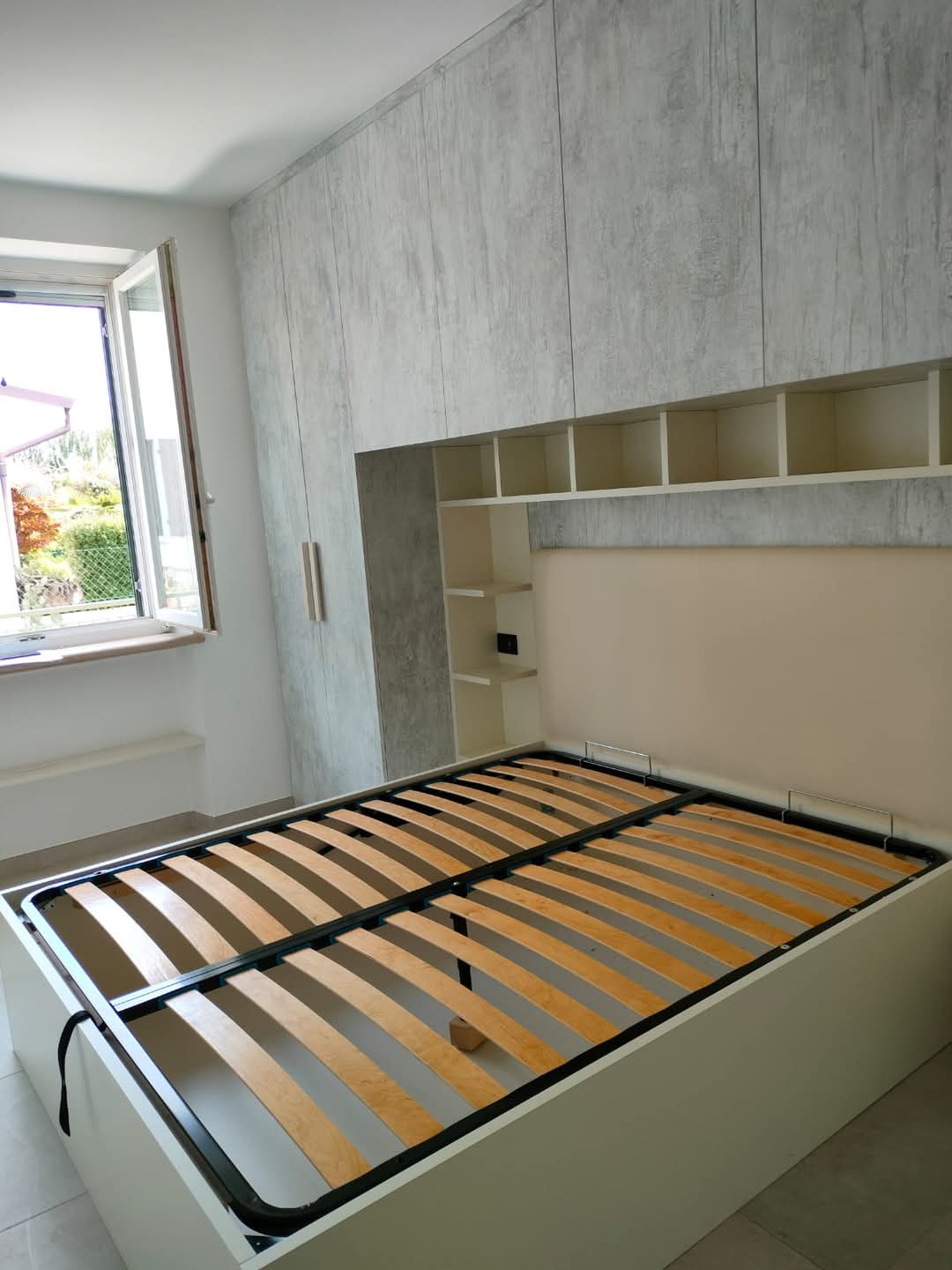 armadio con letto