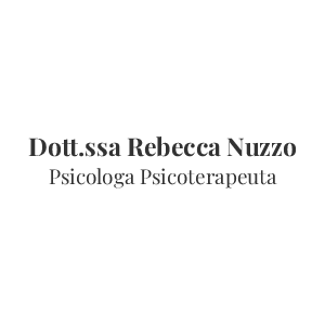 Dott.ssa Rebecca Nuzzo - Psicologa