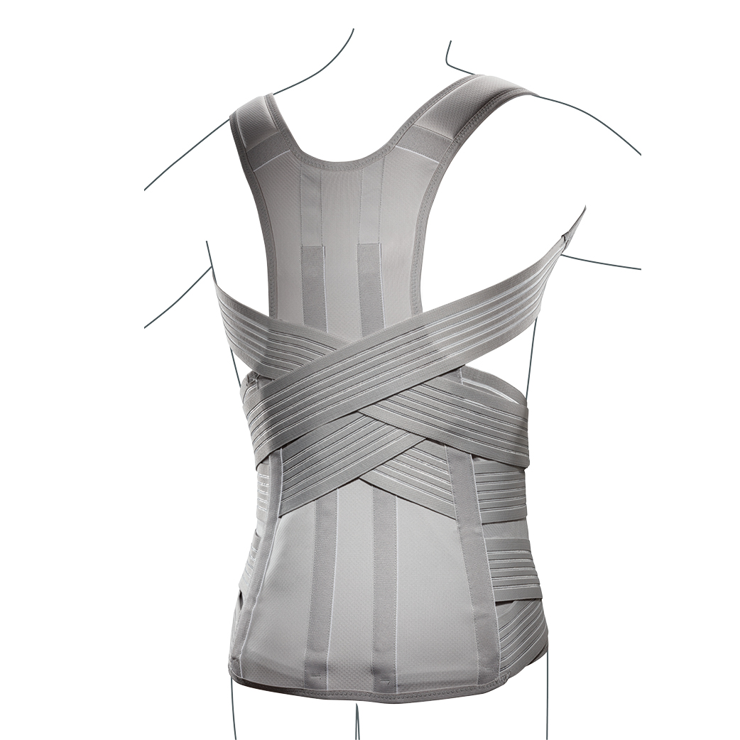 Agilomb TO1105
Corsetto Muscolo-Scheletrico Dorso-Lombare in
fibra di carbonio