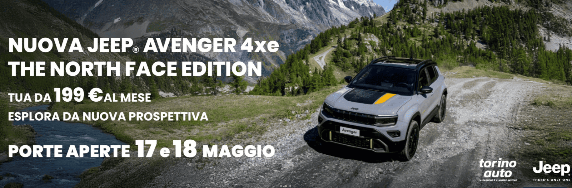 jeep avenger 17-18 maggio-torino-auto