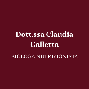 Dott.ssa Claudia Galletta - Biologa Nutrizionista