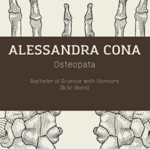 Alessandra Cona - Osteopata
