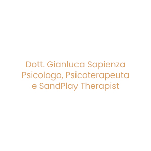 Dott. Gianluca Sapienza - Psicologo, Psicoterapeuta e SandPlay Therapist