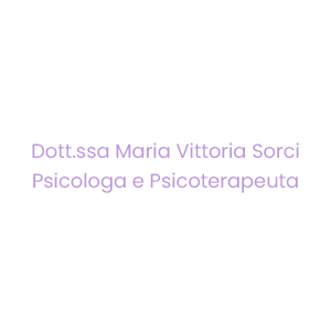 Dott.ssa Maria Vittoria Sorci - Psicologa e Psicoterapeuta