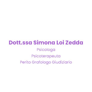 Dott.ssa Simona Loi Zedda - Psicologa, Psicoterapeuta, Perito Grafologo Giudiziario