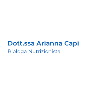 Dr.ssa Arianna Capi - Biologa Nutrizionista