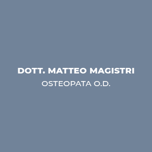 Dott. Matteo Magistri - Osteopata D.O.