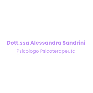 Dott.ssa Alessandra Sandrini - Psicologa e Psicoterapeuta