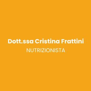 Dott.ssa Cristina Frattini - Nutrizionista