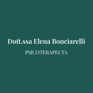 Dott.ssa Elena Bonciarelli - Psicoterapeuta