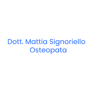 Dott. Mattia Signoriello - Osteopata