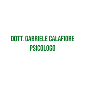 Dott. Gabriele Calafiore - Psicologo