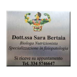 Dott.ssa Sara Bertaia - Biologa Nutrizionista