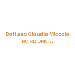 Dott.ssa Claudia Miccolo - Nutrizionista