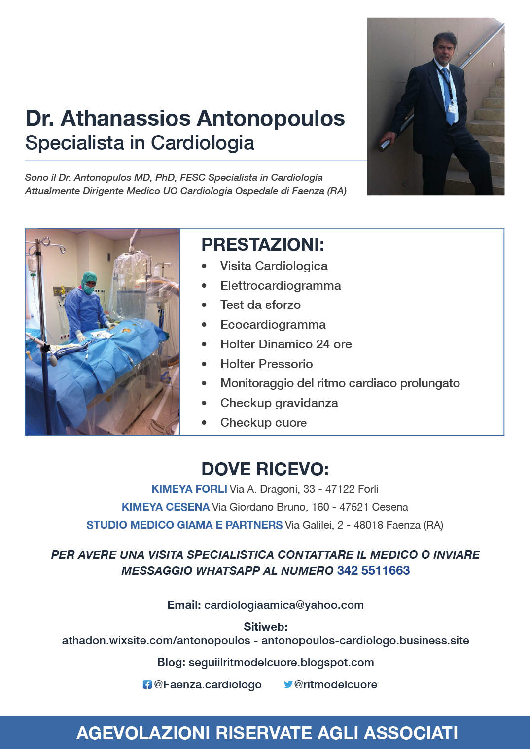 Dr. Athanassios Antonopoulos - Specialista in Cardiologia (Faenza) - UIL  Polizia