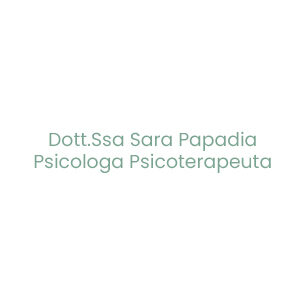 Dott.ssa Sara Papadia - Psicologa e Psicoterapeuta