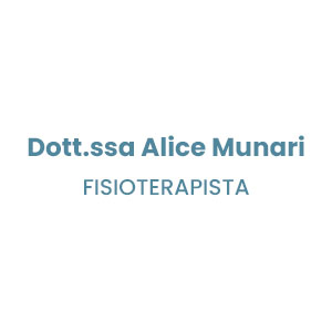 Dott.ssa Alice Munari - Fiosterapista