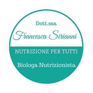 Dott.ssa Francesca Sirianni - Biologa Nutrizionista