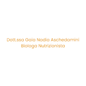 Dott.ssa Gaia Nadia Aschedamini - Biologa Nutrizionista