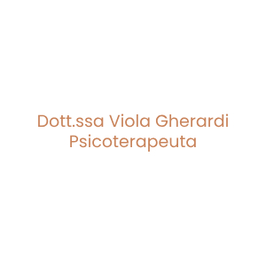 Dott.ssa Viola Gherardi - Psicoterapeuta