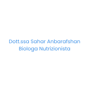 Dott.ssa Sahar Anbarafshan - Biologa Nutrizionista