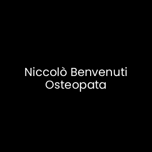 Niccolò Benvenuti - Osteopata