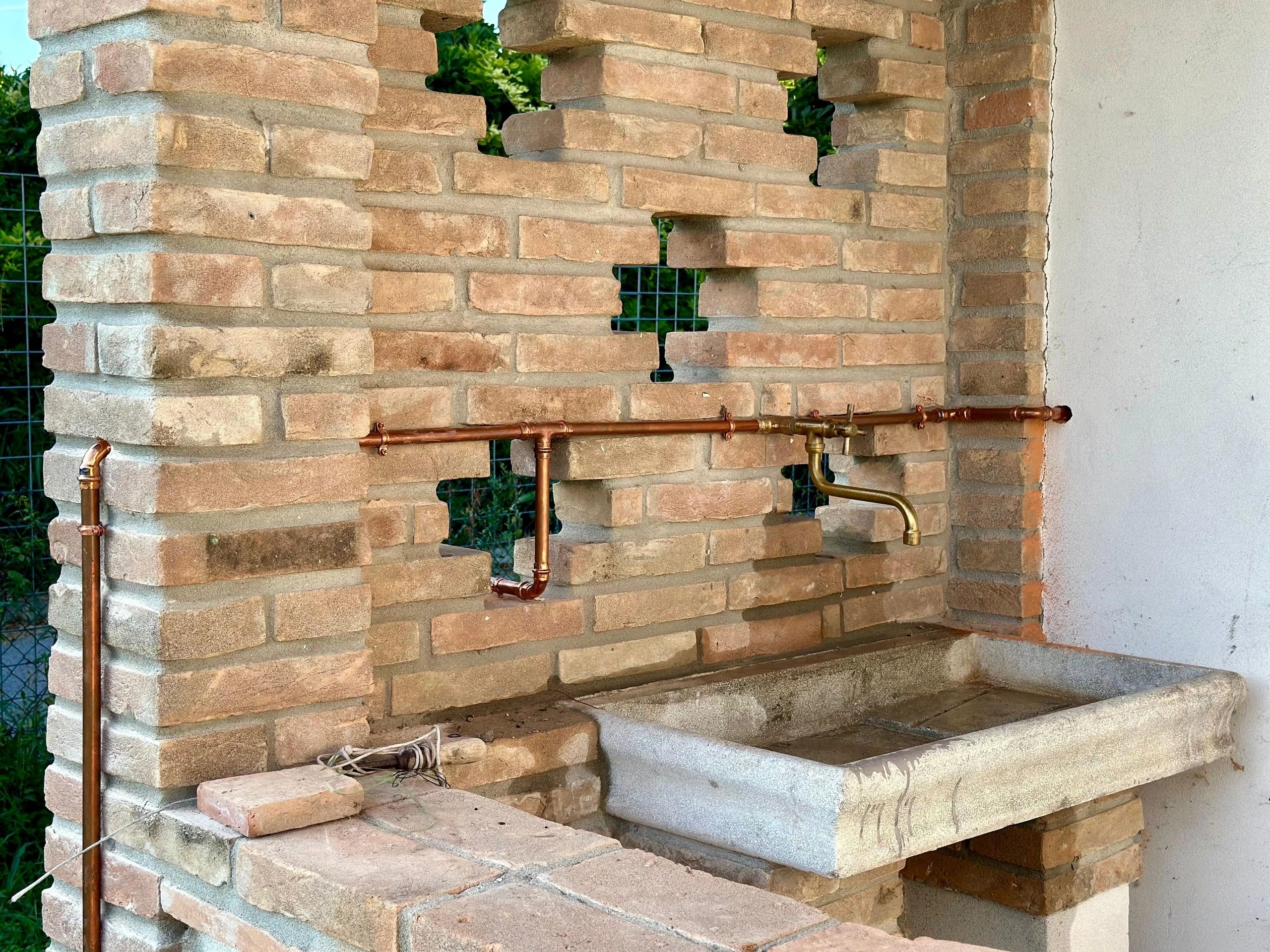 Dettaglio tecnico idraulica