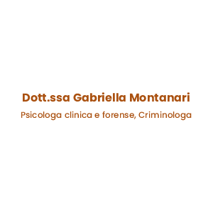 Dott.ssa Gabriella Montanari - Psicologa clinica e forense, Criminologa