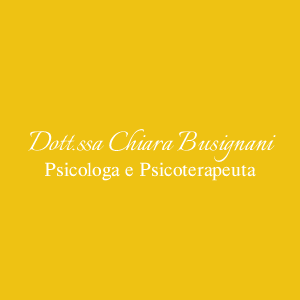 Dott.ssa Chiara Busignani - Psicologa e Psicoterapeuta