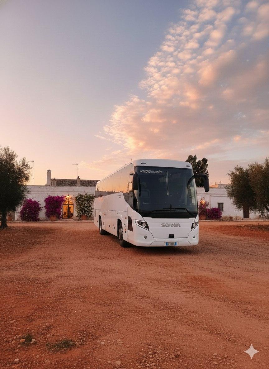 Pullman RialBus One per tour in Puglia